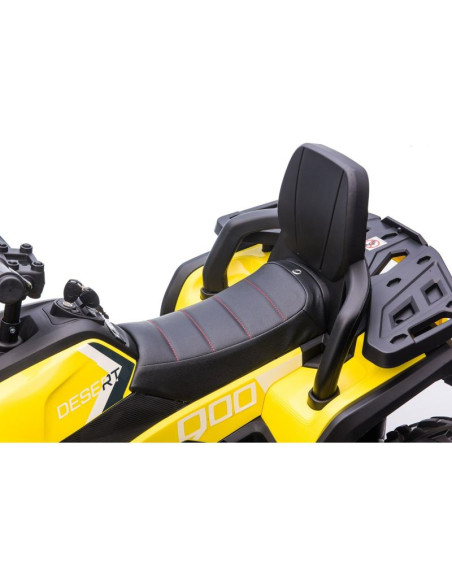 Quad auto na akumulator traper żółty 1033013