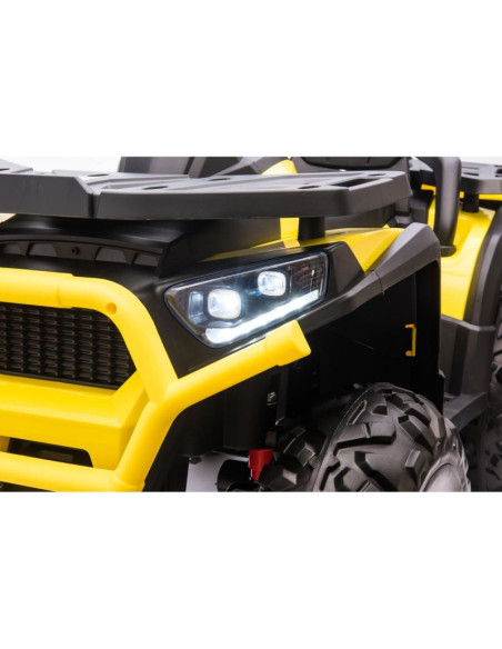 Quad auto na akumulator traper żółty 1033013