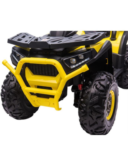 Quad auto na akumulator traper żółty 1033013