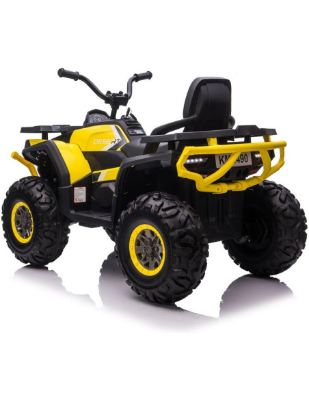 Quad auto na akumulator traper żółty 1033013