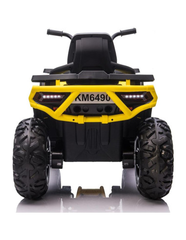 Quad auto na akumulator traper żółty 1033013