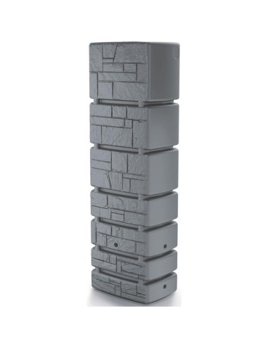 Zbiornik pojemnik na wodę deszczówkę tower stone 500l smooth gray