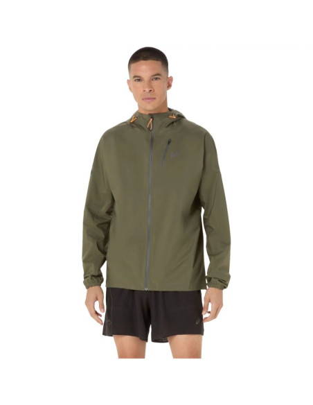 Asics fujitrail elite waterproof jacket 2011d265-301 zielone l