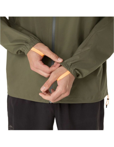 Asics fujitrail elite waterproof jacket 2011d265-301 zielone l