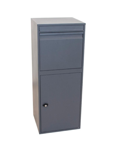 Skrzynka na przesyłki kurierskie listy 2w1 stojąca 38x41x102cm 1068749