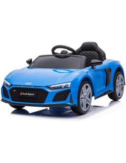 Samochód na akumulator licencja audi r8 spyder niebieski 2