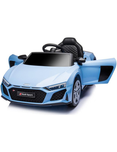 Samochód na akumulator licencja audi r8 spyder niebieski