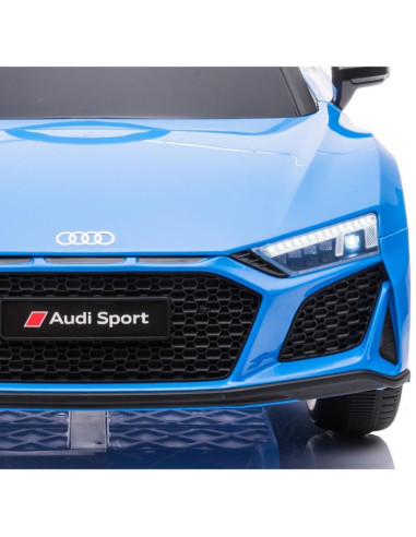 Samochód na akumulator licencja audi r8 spyder niebieski