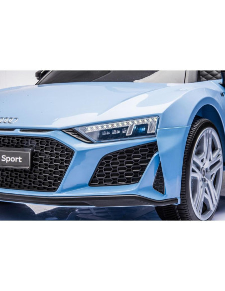 Samochód na akumulator licencja audi r8 spyder niebieski