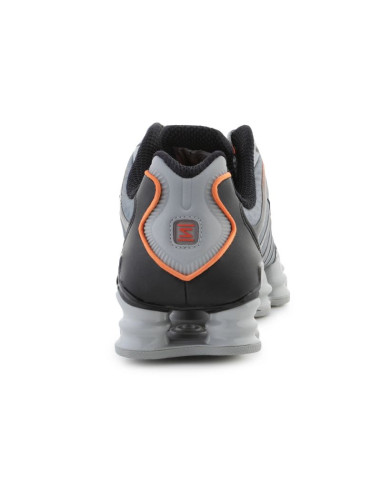 Nike nike shox tl av3595-011 lt smoke grey/bright mandarin