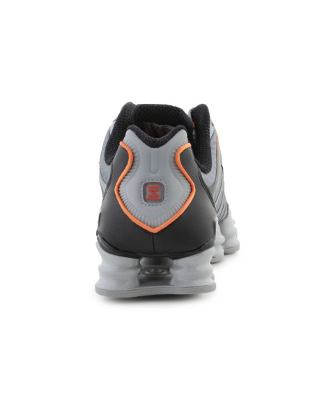 Nike nike shox tl av3595-011 lt smoke grey/bright mandarin