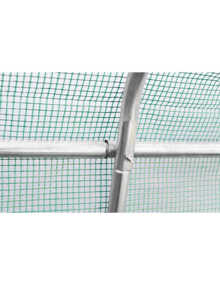 Szklarnia tunel ogrodowy 300x600x200cm pe konstrukcja stal zielony