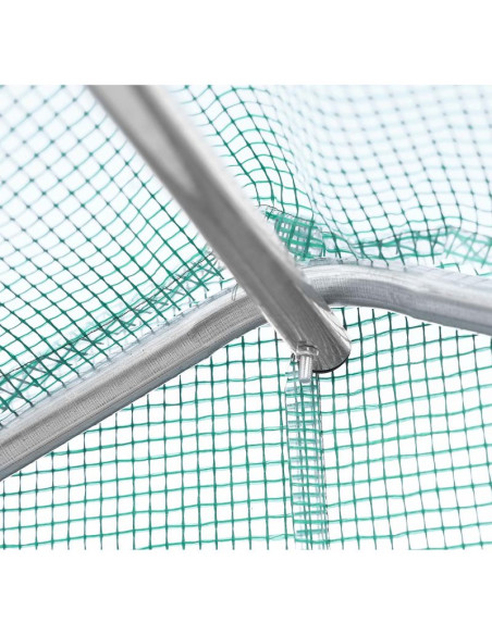 Szklarnia tunel ogrodowy 300x600x200cm pe konstrukcja stal zielony