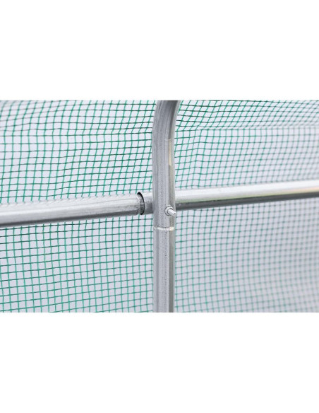 Szklarnia tunel ogrodowy 300x600x200cm pe konstrukcja stal zielony
