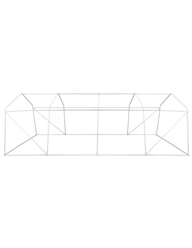 Szklarnia tunel ogrodowy 300x600x200cm pe konstrukcja stal zielony