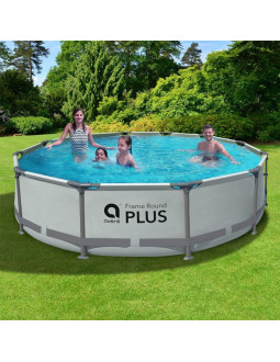 Basen stelażowy owalny 366x76cm ultra strong 12016v63 2
