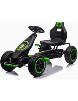 Gokart auto na pedały enero 18 czarno zielony 2