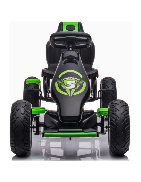 Gokart auto na pedały enero 18 czarno zielony