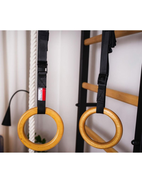 Akcesoria do ćwiczeń w kolorze dębu benchk a076