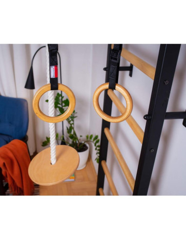 Akcesoria do ćwiczeń w kolorze dębu benchk a076