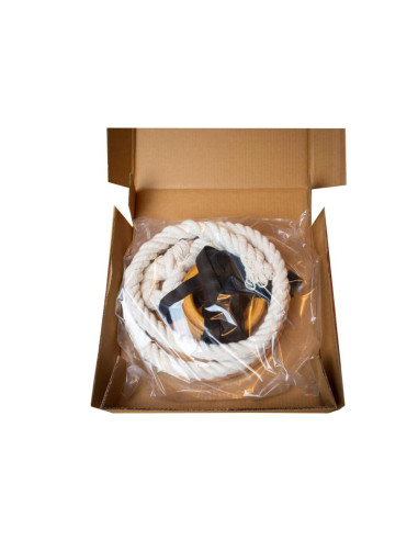 Akcesoria do ćwiczeń w kolorze dębu benchk a076