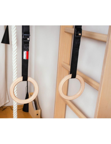 Akcesoria do ćwiczeń w kolorze naturalnego drewna benchk a204