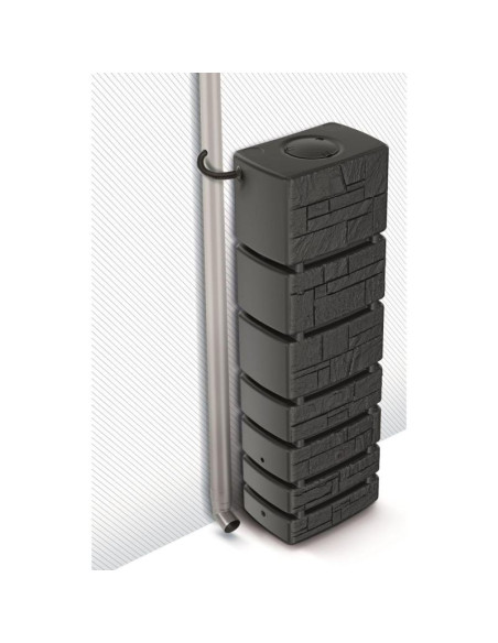 Zbiornik pojemnik na wodę deszczówkę tower stone 350l antracyt