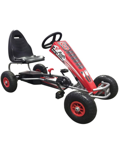 Gokart auto na pedały enero 14 czerwony