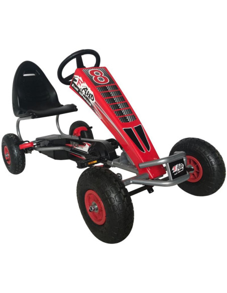 Gokart auto na pedały enero 14 czerwony