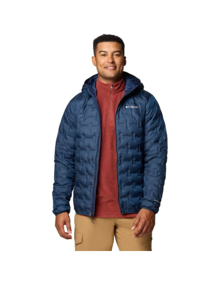 Columbia delta ridge ii down hooded jacket 2086222464 granatowe l