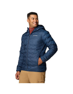Columbia delta ridge ii down hooded jacket 2086222464 granatowe l 2