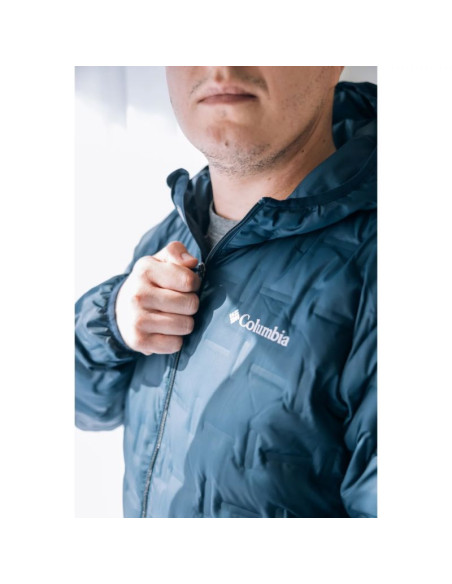 Columbia delta ridge ii down hooded jacket 2086222464 granatowe l