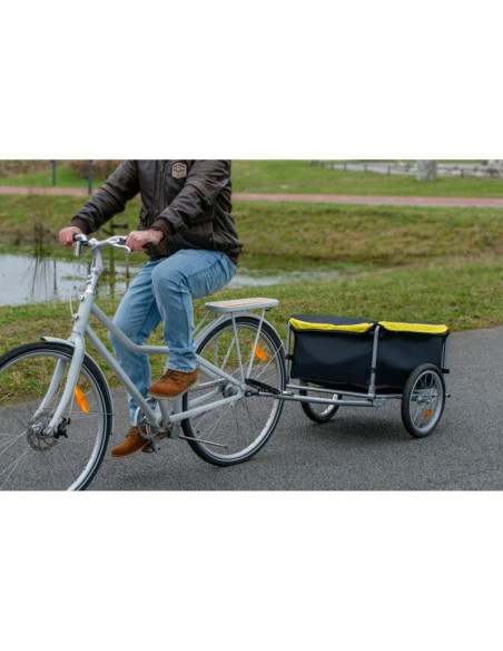 Przyczepka rowerowa 70x65x30cm do 40kg dunlop