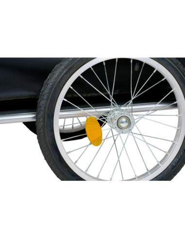 Przyczepka rowerowa 70x65x30cm do 40kg dunlop