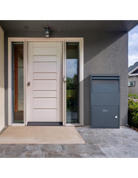 Skrzynka na przesyłki kurierskie stojąca 23x41x75cm 1068732