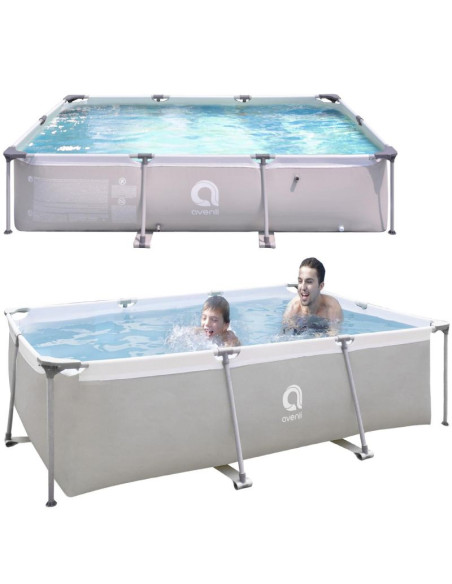 Basen stelażowy prostokątny super strong 300x207x66cm 17771