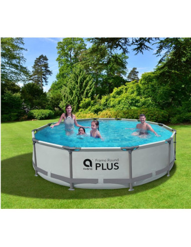 Basen stelażowy owalny 305x76cm ultra strong 12015v63