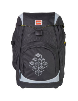 Lego bricks nielsen school bag 20193-2511 czarne one size