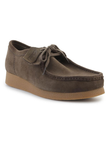Clarks wallabeeevo 26180920 dark olive suede