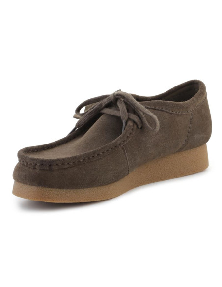 Clarks wallabeeevo 26180920 dark olive suede