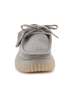 Clarks torhill lo 26182810 light grey suede 2