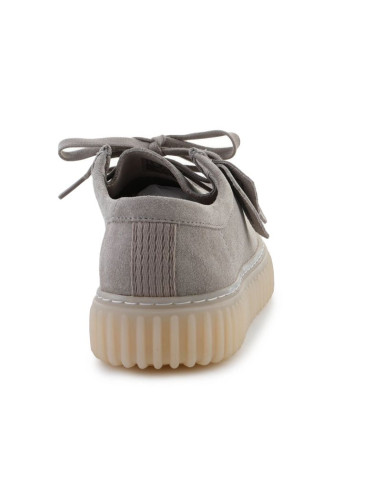 Clarks torhill lo 26182810 light grey suede