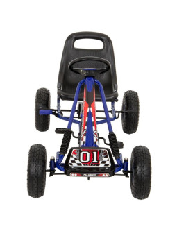 Gokart auto na pedały enero 01 niebieski 2