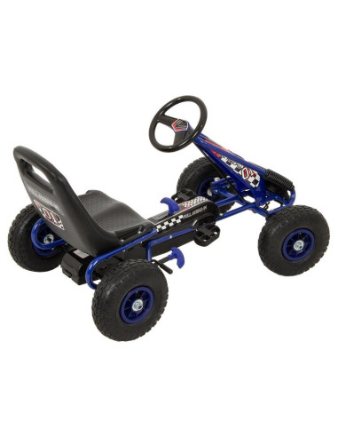 Gokart auto na pedały enero 01 niebieski