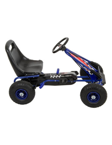 Gokart auto na pedały enero 01 niebieski