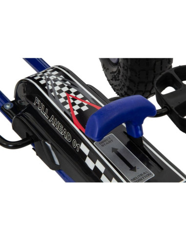 Gokart auto na pedały enero 01 niebieski