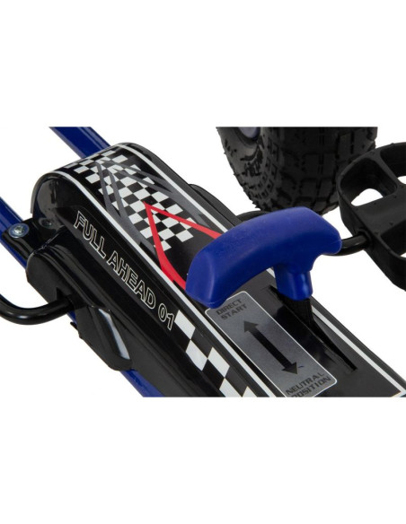 Gokart auto na pedały enero 01 niebieski