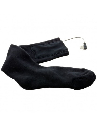 Skarpetki z ogrzewaniem glovii gq2l (41, 42, 43, 44, 45, 46, l  kolor czarny)