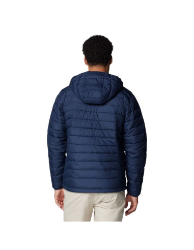 Columbia powder lite ii hooded jacket 2086944464 granatowe l