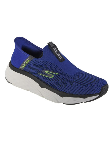 Skechers slip-ins: max cushioning - advantageous 220389-blbk niebieskie 43,5
